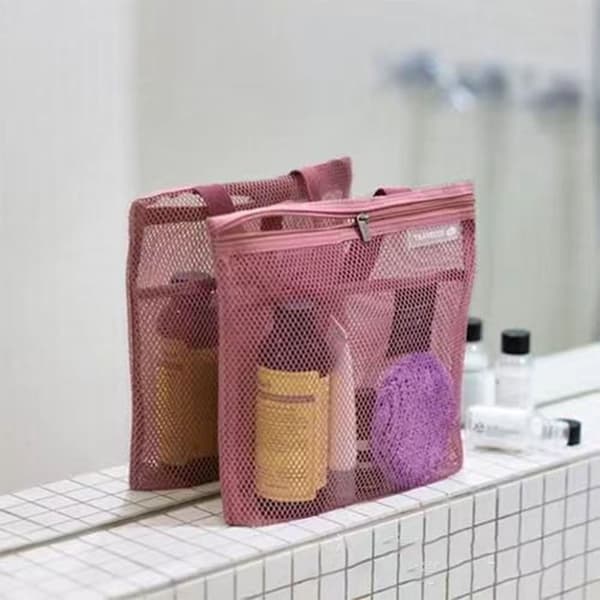 Net Brusepose Toilet taske ROSA