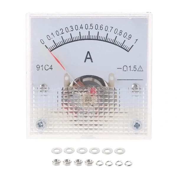 DC Amperemeter Analogt Panelmeter 0-100mA 0-100mA