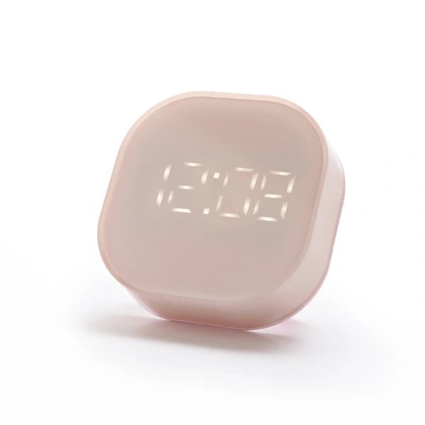 Liten digital väckarklocka, LED-väckarklocka med högt ljud