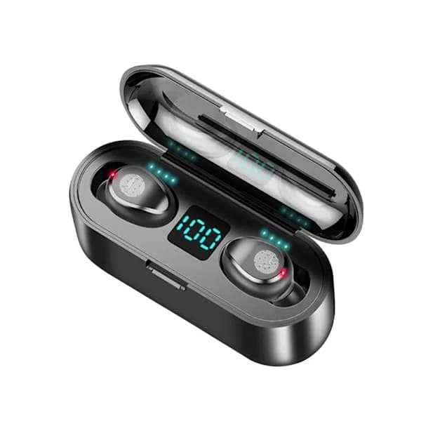 Bluetooth-kuulokkeet Langattomat Bluetooth 5.0 In-Ear musta