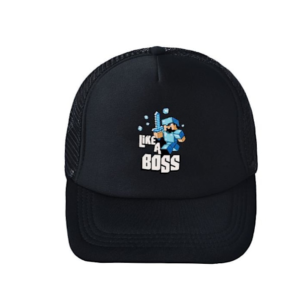 Minecraft Caps for Menn Kvinner Klassisk Justerbar Sport Casual Solskjerm Solhatt A