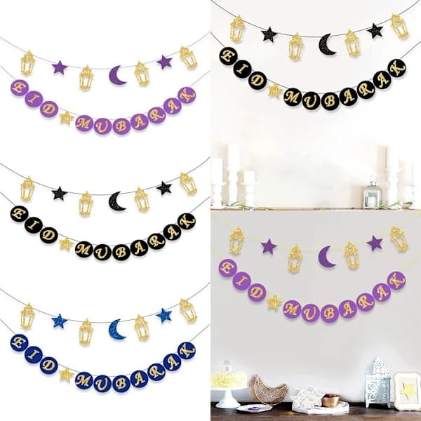 EID Mubarak Banner Ramadan Kareem Banner SORT