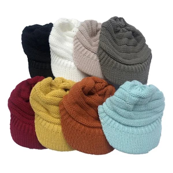 Casual Beanies Neulottu pipo GRÅ harmaa
