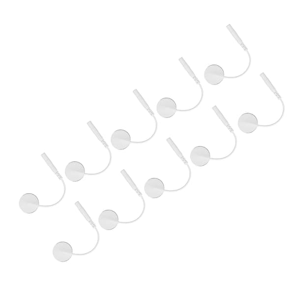 10 stk. NonWoven Stoff Elektrode Pad Fysioterapi Elektrode Plaster Tilbehør 2cm