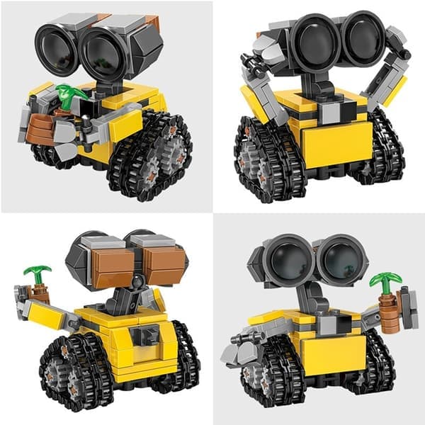 Wall-E Byggeklodsæt - MOC Klassisk Filmmodel Legetøj til børn - Sjov samlingsgave