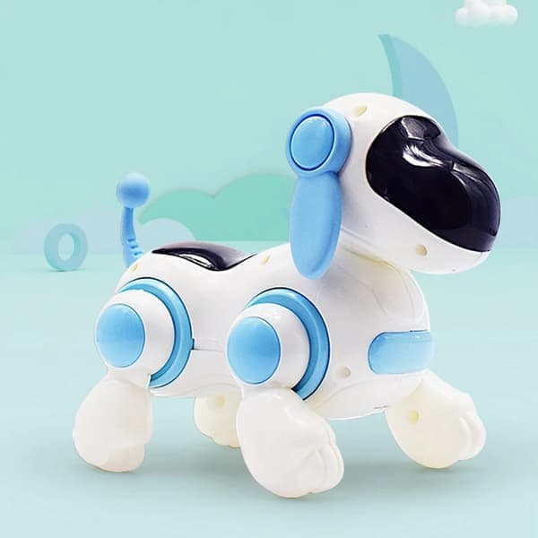 Interaktiv Bionisk Robothundleksak för Barn - Krypande, Ljus & Musik, Perfekt Present!