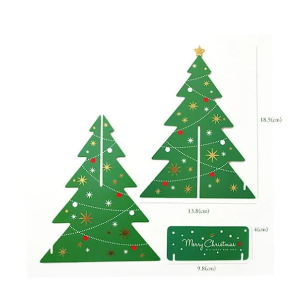 6 Kreativa 3D Julkort i Papper