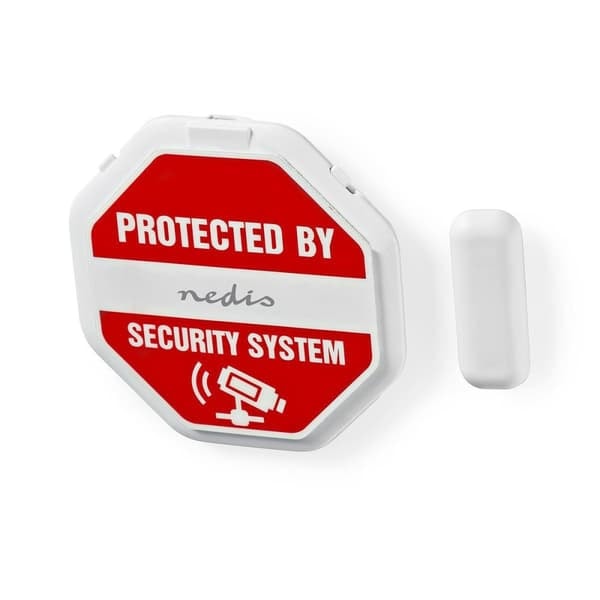 Dörr Fönster Alarm | Batteridriven | 2x CR2032 | 85 dB | Vit_NN
