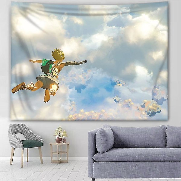 Zelda Tears Of the Kingdom Hd Canvas Poster Konst Dekorativ målning Målning för hem i sovrummet 150cm*180cm 7
