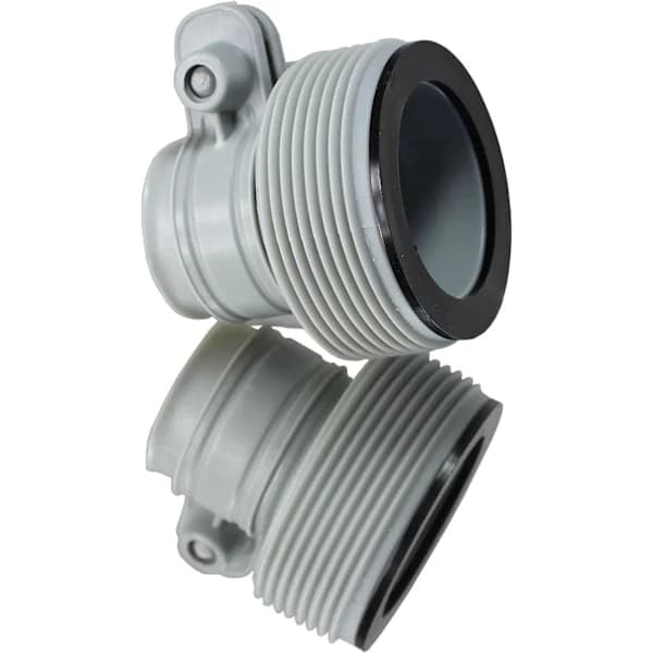 Sarja, jossa 2 adapteria suodatinpumpulle 32–38 mm