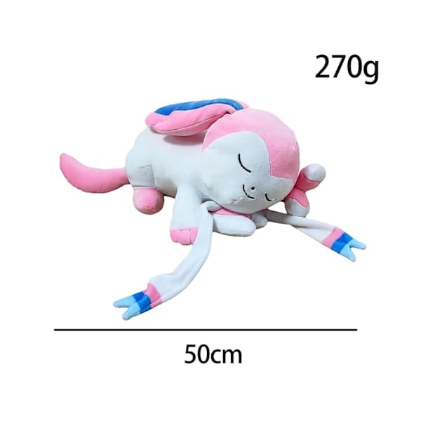 []50cm Sovande Sylveon Anime Plyschdocka