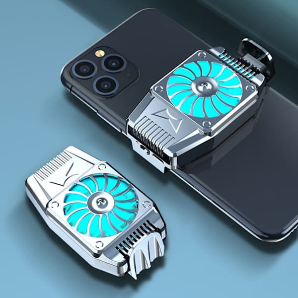 Universal Mini Mobiltelefon Køleblæser SORT sort