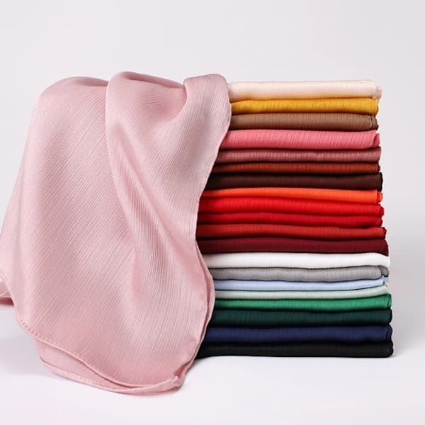 Ensfargede skjerf Wrap-sjal 10 10 10