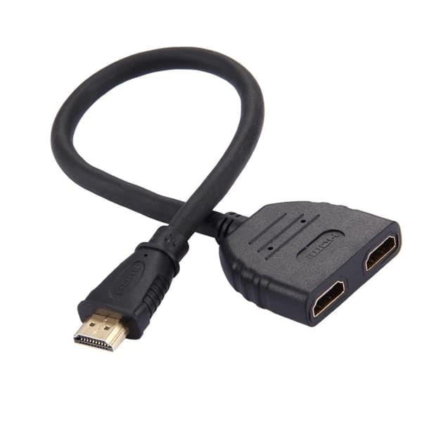 {NT}HDMI-jakaja 30 cm kaapelilla