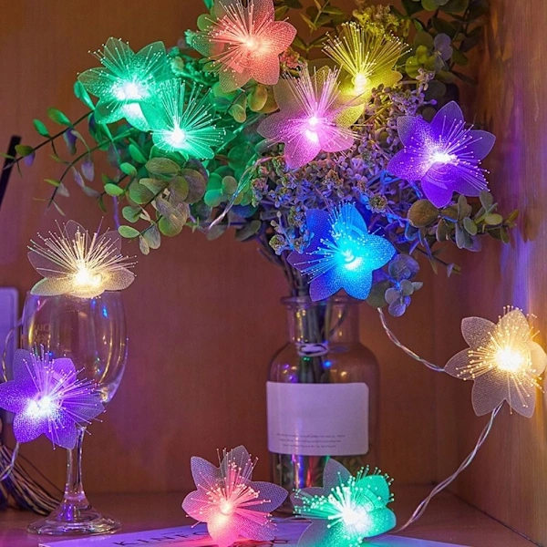 String Lights Led Lys String VARMT VIT POWER varm hvid batteristrøm - batteristrøm