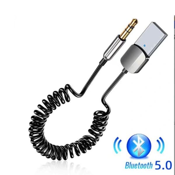 Bluetooth-adapter til bil, trådløst adapterkabel Dongle USB