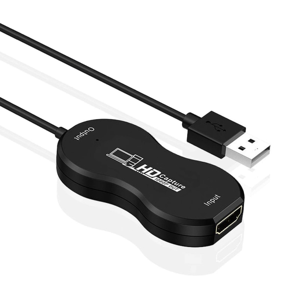 Video Capture Card HDMI till USB Game Capture Video Audio Grabber