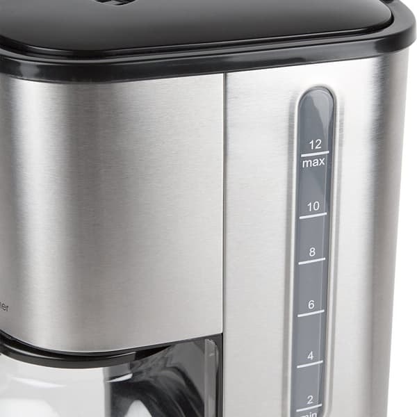 Kaffebryggare Digital 12-koppar/1,5L KB210 Rostfritt_NN