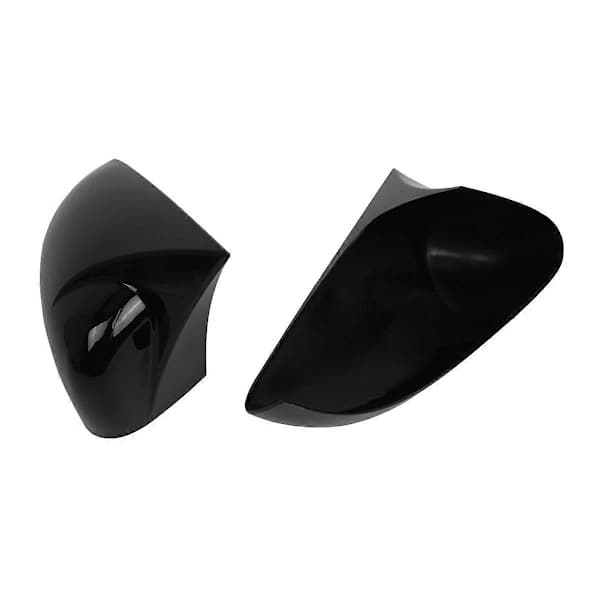 For Renault CLIO-4 MK4 2012-2019 Glans Sort Dør Sidespeildeksel