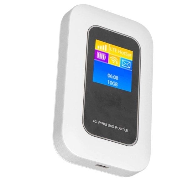 Mobil WiFi Hotspot 5G 4G LTE Ulåst Hotspot-enhet Bærbar Mini WiFi-ruter med SIM-kortspor for reiser