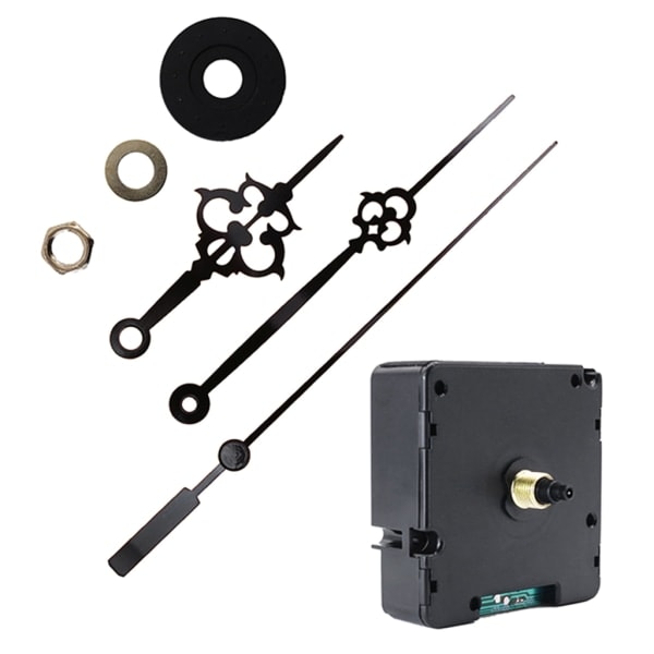 Tysk DCF Radiostyrd Tyst Väggklocka Kvarts Rörelsemekanism DIY-kit_ NN