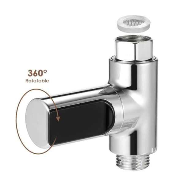 LED Termometer til dusjkran, LED Termometer til dusjkran_qq