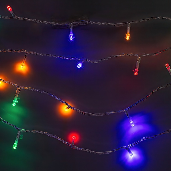 |NN| Forever 8m Lysstreng multicolor 100 LED Julelys Multicolor multifärg Multicolor