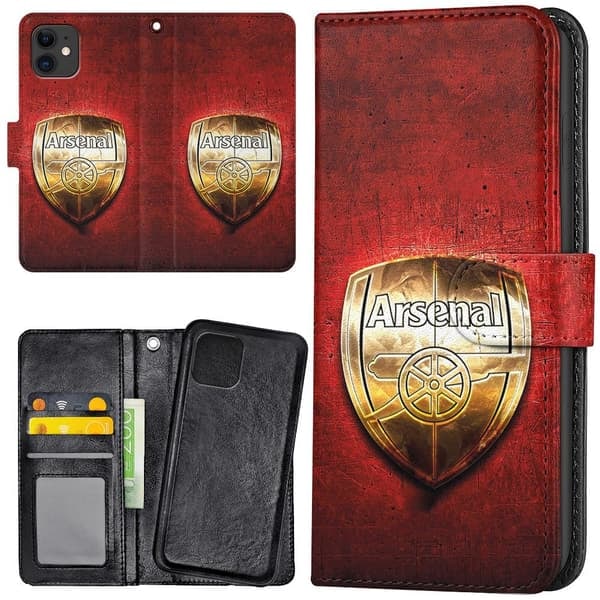 [NT] iPhone 11 - Lompakkokotelo/Kuori Arsenal
