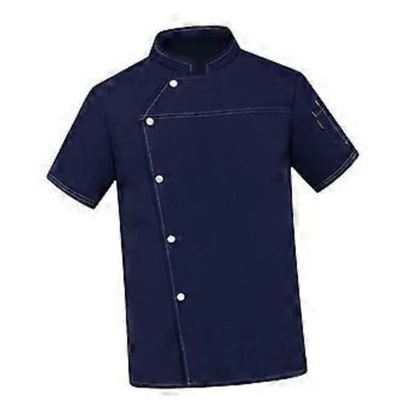 Kockrock Kockkläder Servitör Servitris Kläder Uniform för Restaurang Matservering Pub (L) L