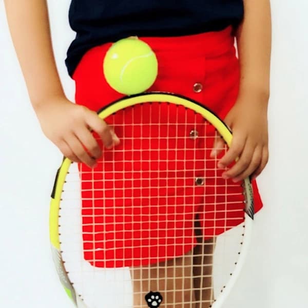 Tennisclips boldholder BLÅ blå