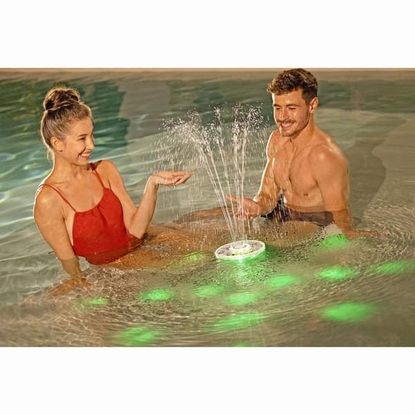 FloatBright Solcelle LED Poolfontene_NN