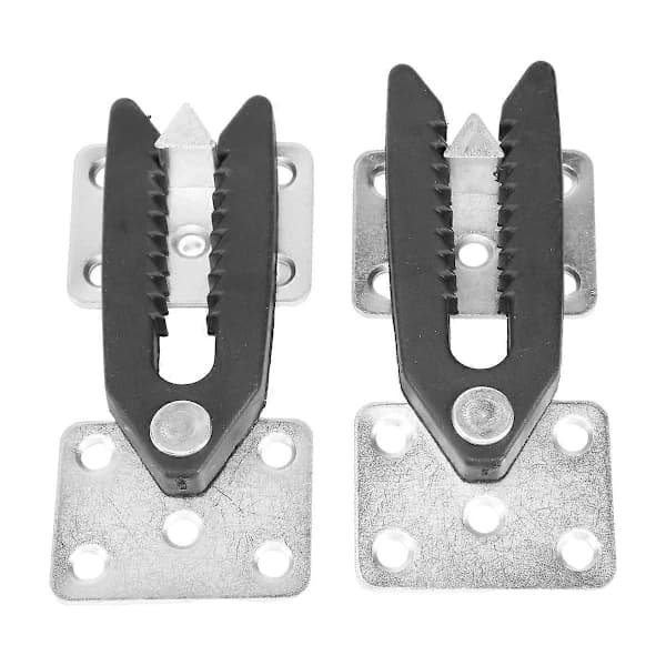 2 st Soffmodul Kopplingsbeslag Snäpp Alligator Stil