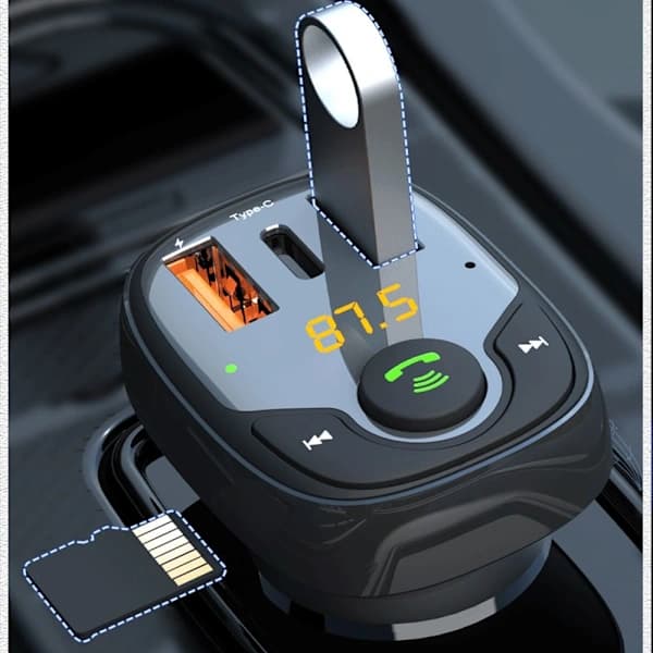 Audio MP3-spiller FM-modulator DOBBELTMUNNSTYKKER DOBBELTMUNNSTYKKER Doble munnstykker