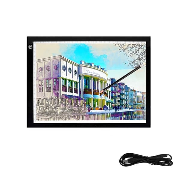 [NT] LED-lysbord tegnebrett med skala A3