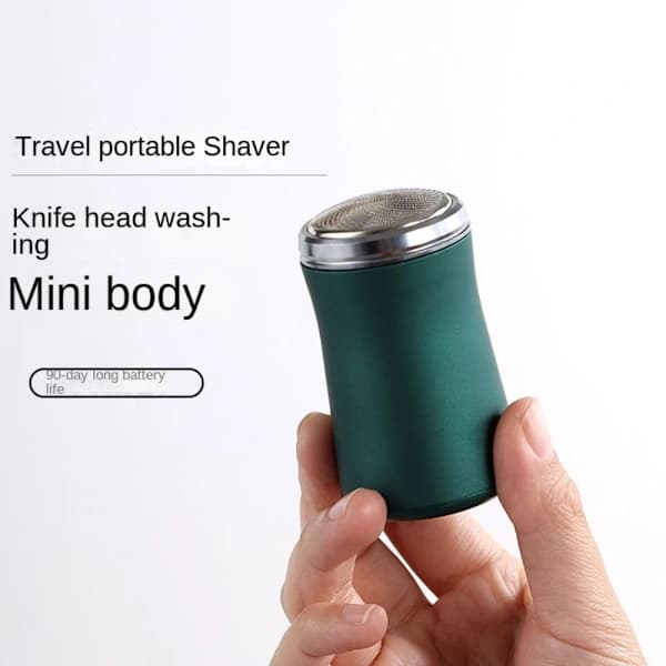 Mini Elektrisk Barbermaskin GRØNN grønn