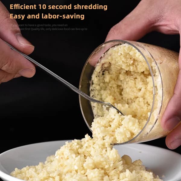 Garlic Chopper Kitchen Electric Chopper for Pepper Nuts Onion Vegetables