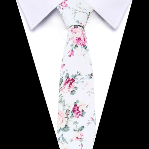 6 cm bomullsslips Cravat 7 7 7