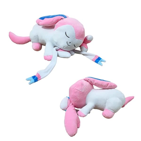 []50cm Sovande Sylveon Anime Plyschdocka