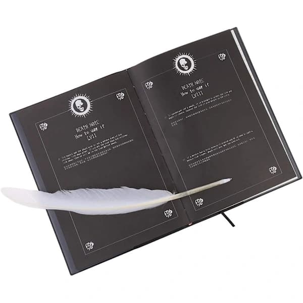 /NN/Death Note Notesbog Anime Dagbog med Pen og Kæde til Anime