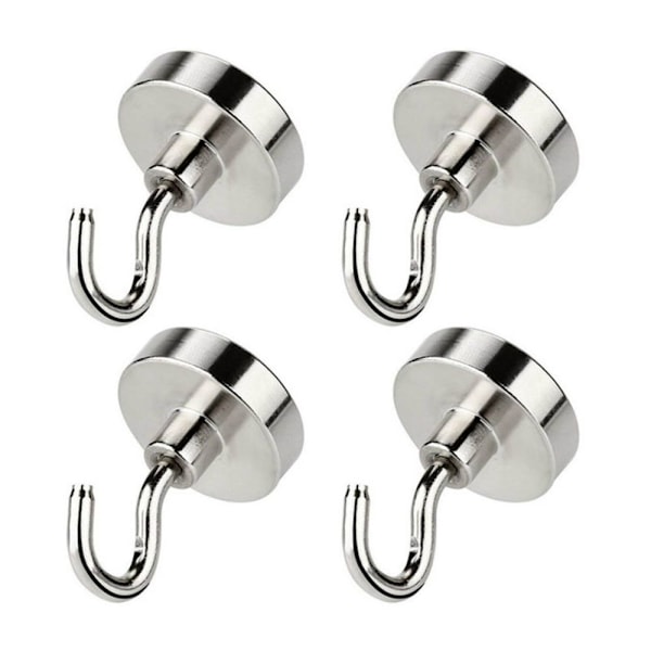 Magnetisk krok extra stark för grill 1,5 kg neodymmagnet krok rostfritt stål magneter