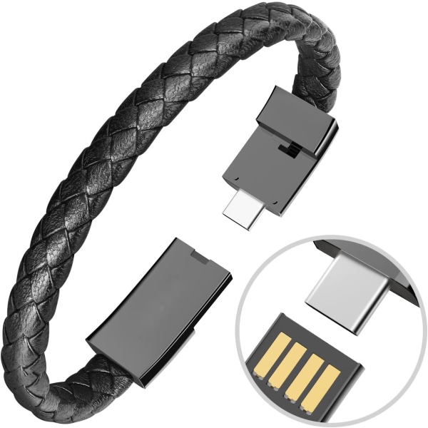 USB Laddningsarmbandskabel för Huawei/Samsung S9/S8 L