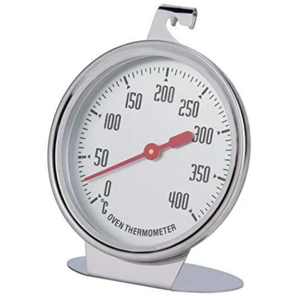 Ugnstermometer Temperaturmätare Direktavläsningstermometer Rostfri Sond Håll Urtavla Stor Mätare Köksbakningstillbehör/NC/