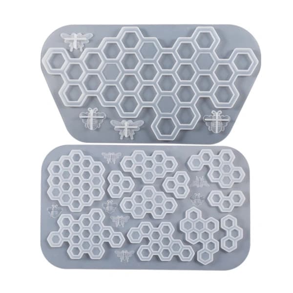 Honeycomb forme nøglering form 2 2 2