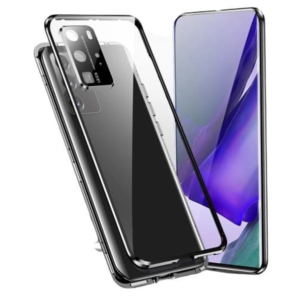 [NT] Magnetisk dobbeltsidet mobilcover i hærdet glas Samsung Galaxy S23