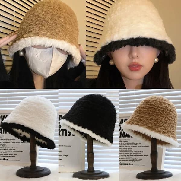 Uld Bucket Hat Vinterhattar KHAKI khaki
