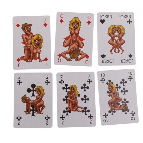 /Hc/Spillekort Kama Sutra / Spillekort - Kamasutra multifarvet