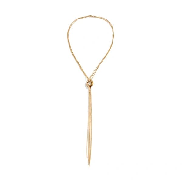 Ormbenskedja Halsband GULD guld