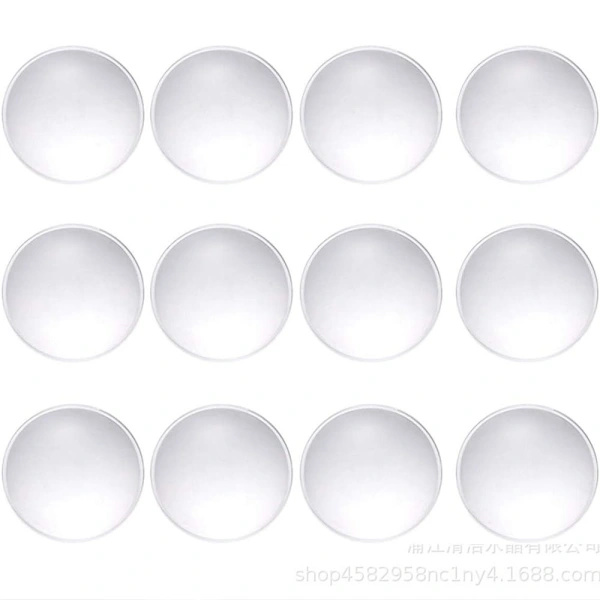 20 st Plast PMMA-lins Optisk 3D-lins Bikonvex lins