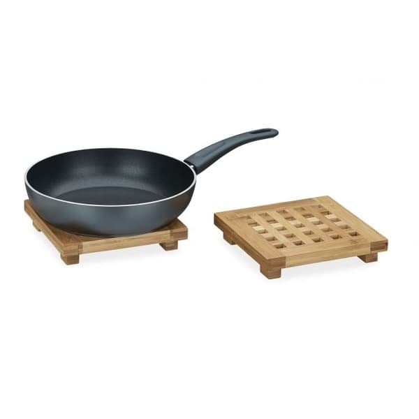 Grytunderlägg i bambu, 2-pack_NN