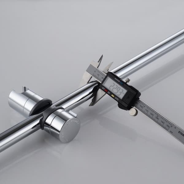 [NT] Justerbar hånddusjholder for dusjstang Gul 18-25mm